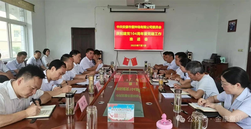 小艾电竞党委召开庆祝建党104周年暨党建工作推进会